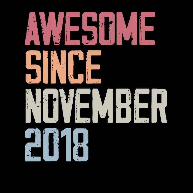 Birthday gift in November 2018