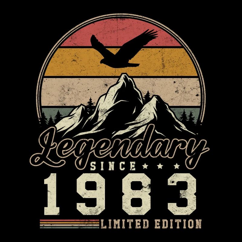 Legendary Since 1983 Birthday Gift