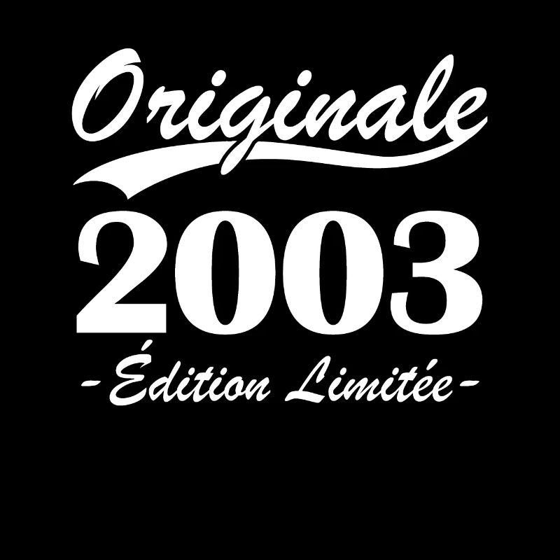 Originale 2003 édition limitée