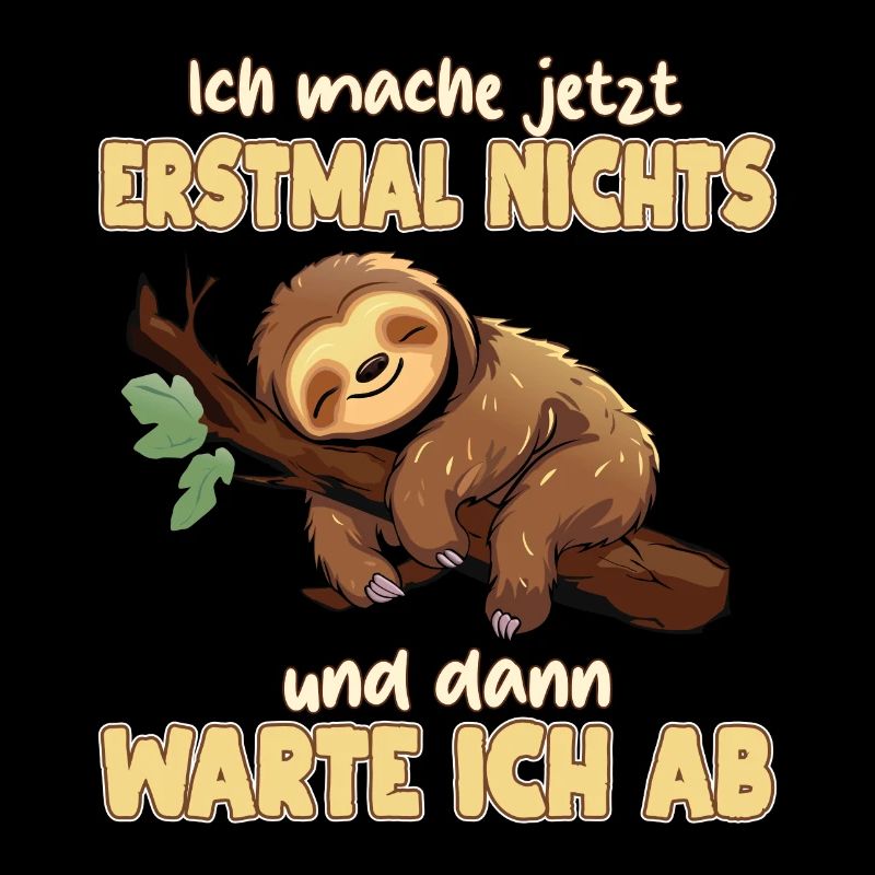 Faultier Geschenk Langschläfer Büro Arbeitskollege