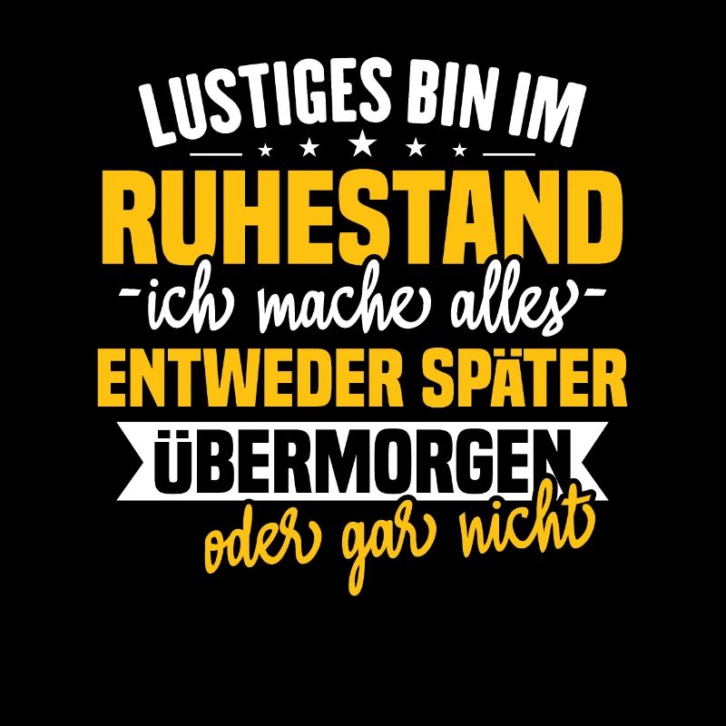 Lustiges Ruhestand Sprüche Geschenk