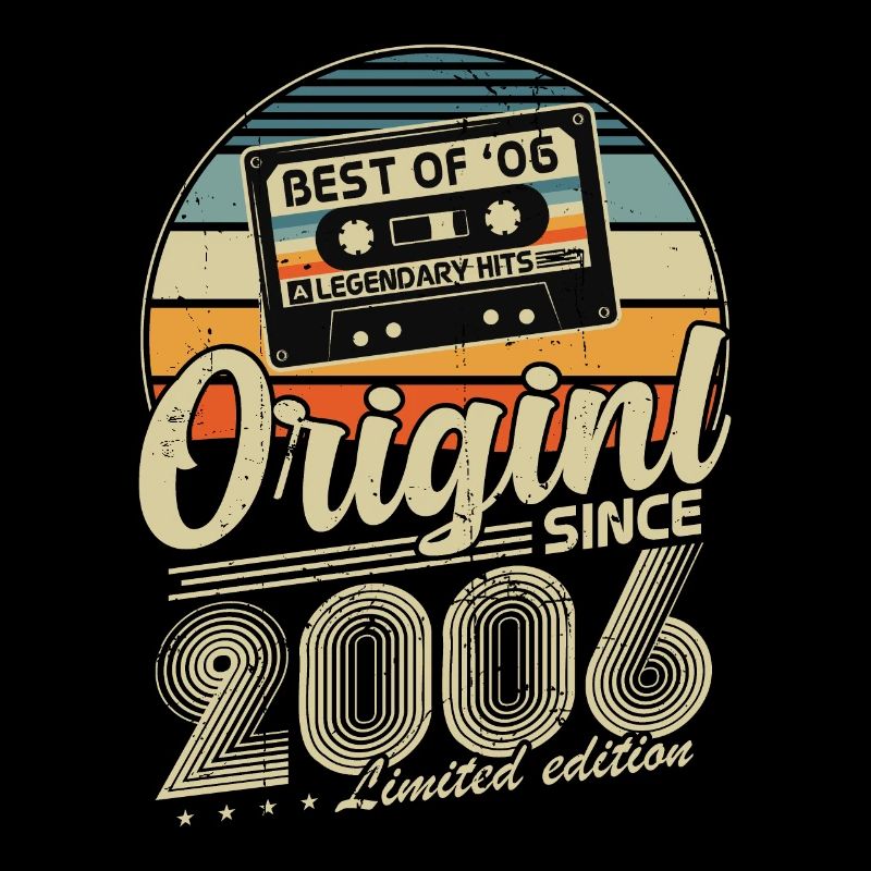 Original Since 2006 Vintage Birthday Gift