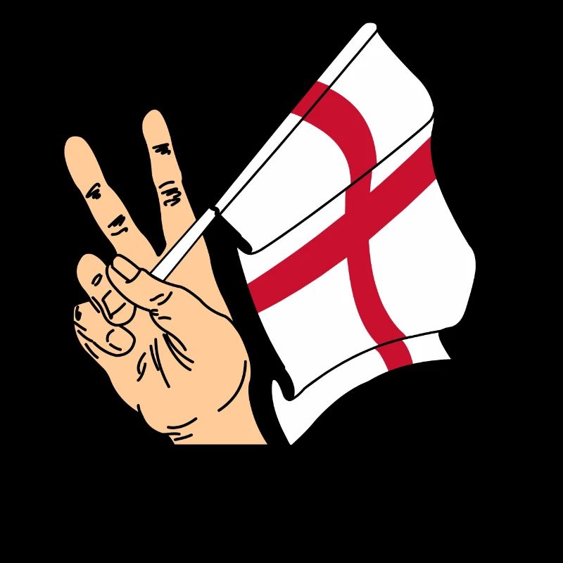 Flagge England Friedenszeichen Textraum