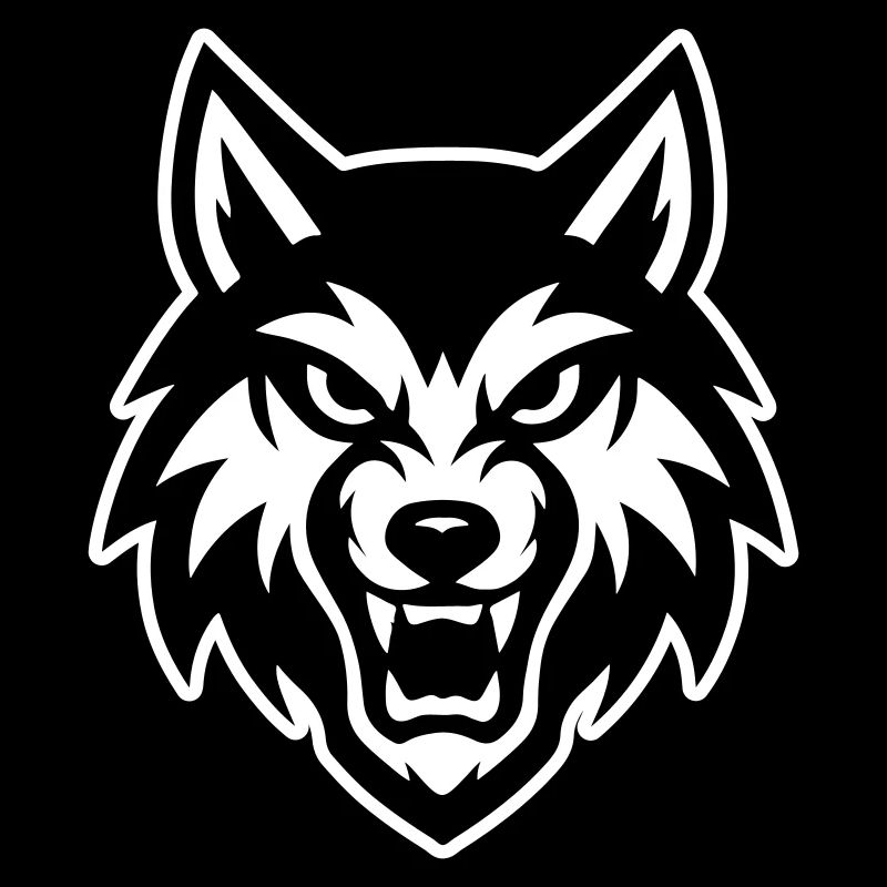 Wolf Kopf Logo