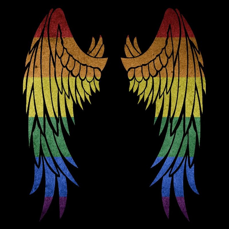 Engel Pride Regenbogen