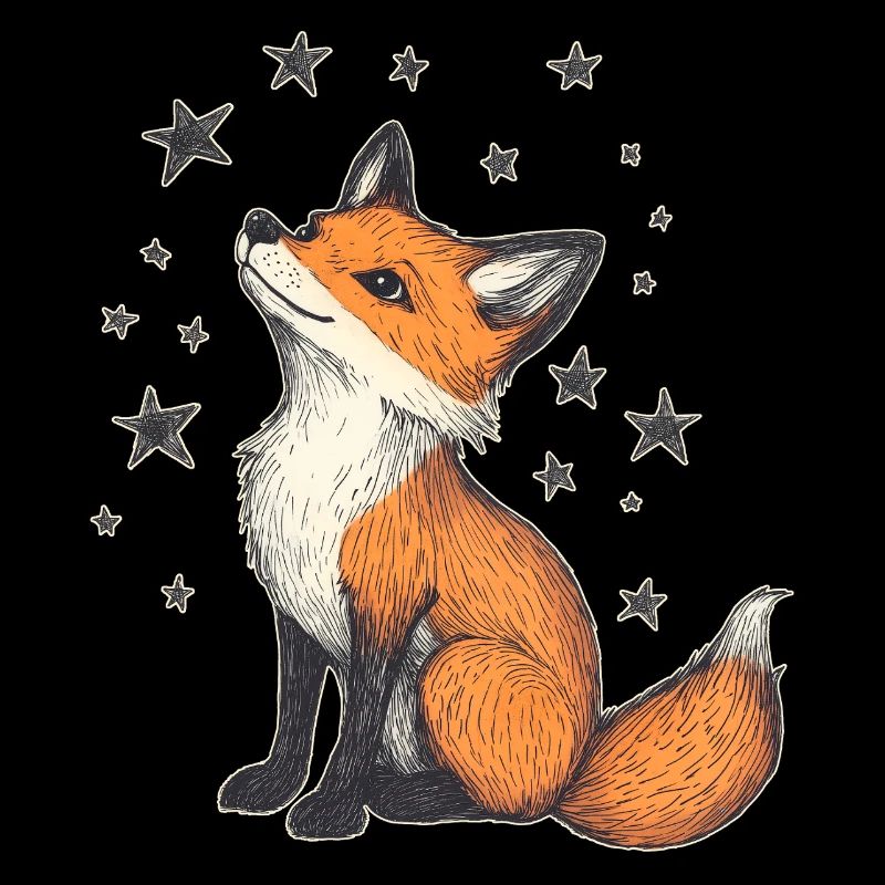 Fuchs und Sterne