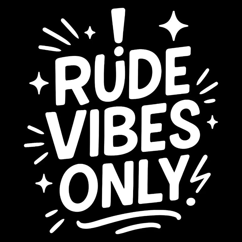 Seulement des vibrations impolies