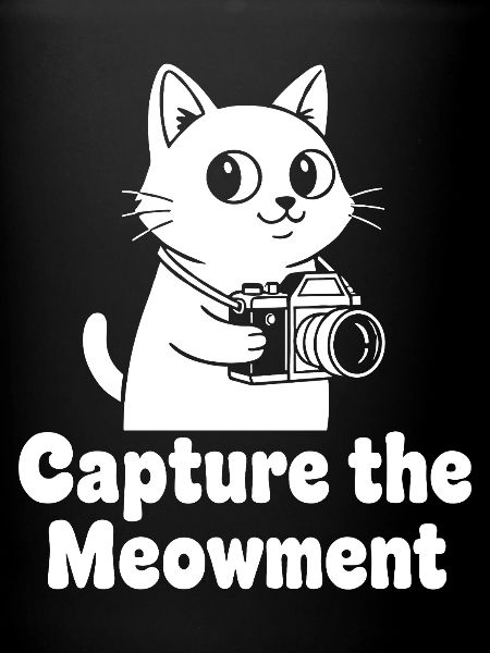 Miaou Caméra Chat Motif