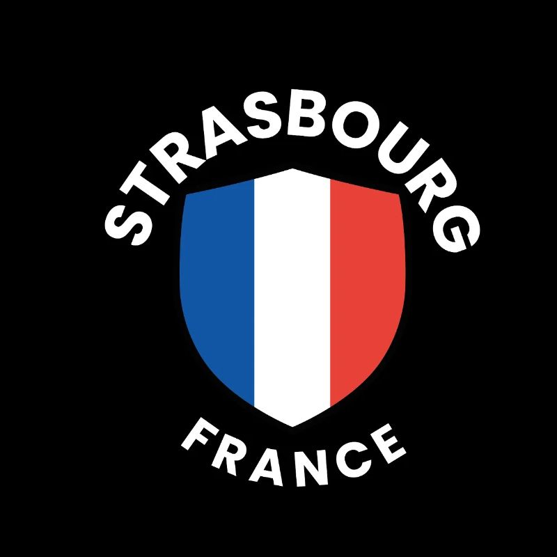 Straßburger Schild Frankreich