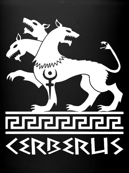 White Cerberus Dog