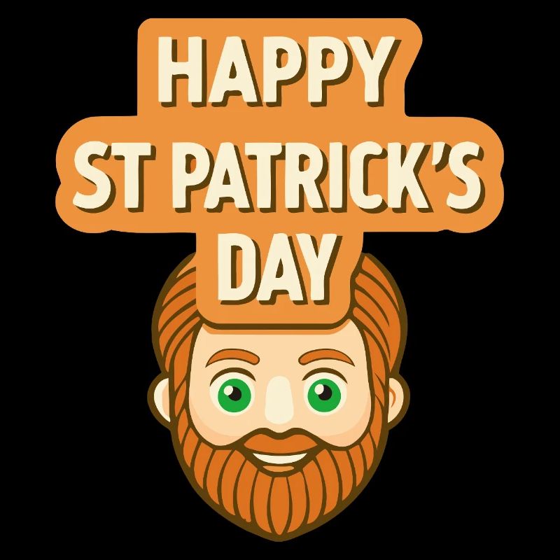 St. Patrick's Day Smile Cartoon