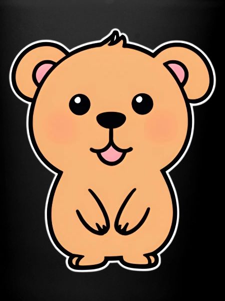 Cuddly Bear Cartoon