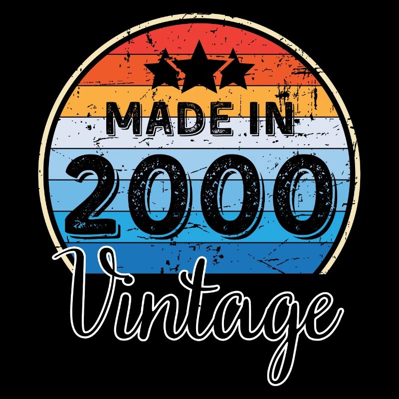 Hergestellt im Jahr 2000 Vintage Jubiläum