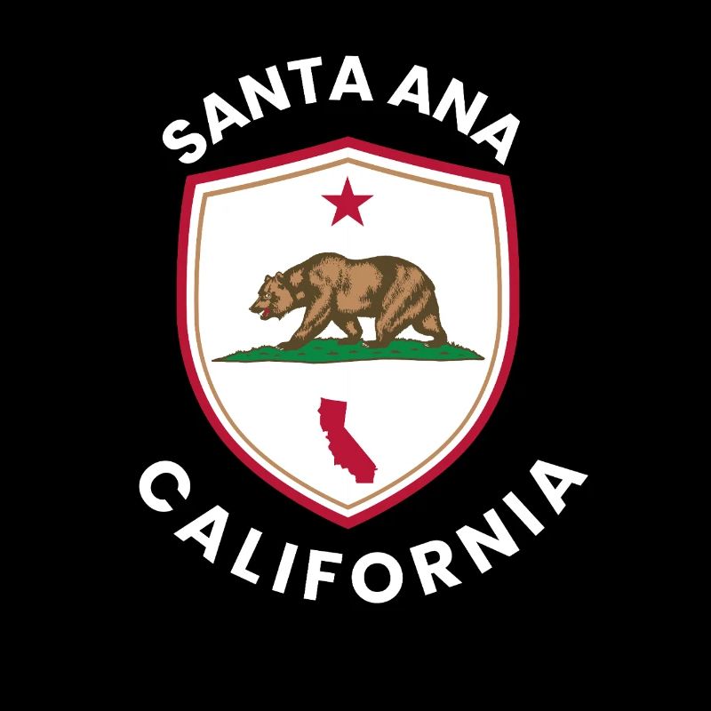 Santa Ana Bear Shield California