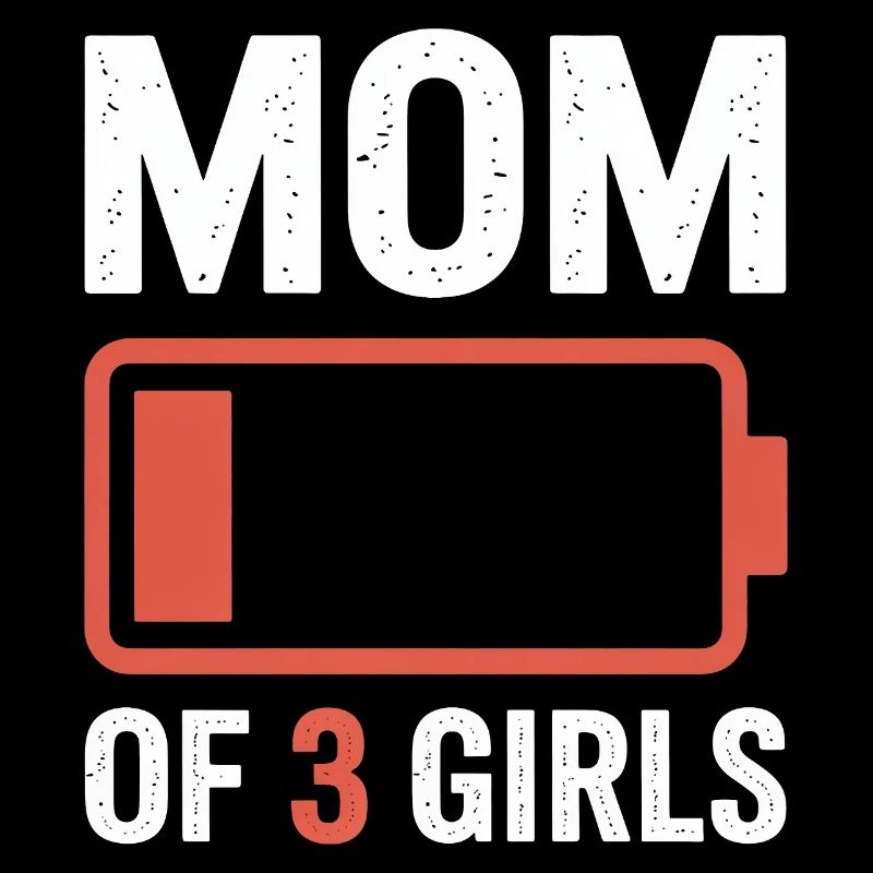 Mutter von 3 Mädchen Batterie-Tee