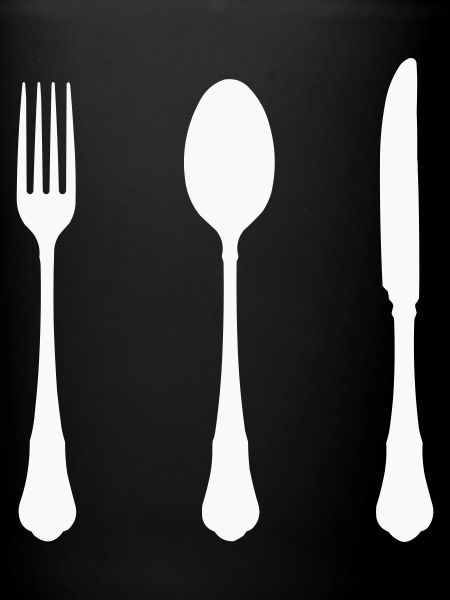 Conception de silhouettes de couverts