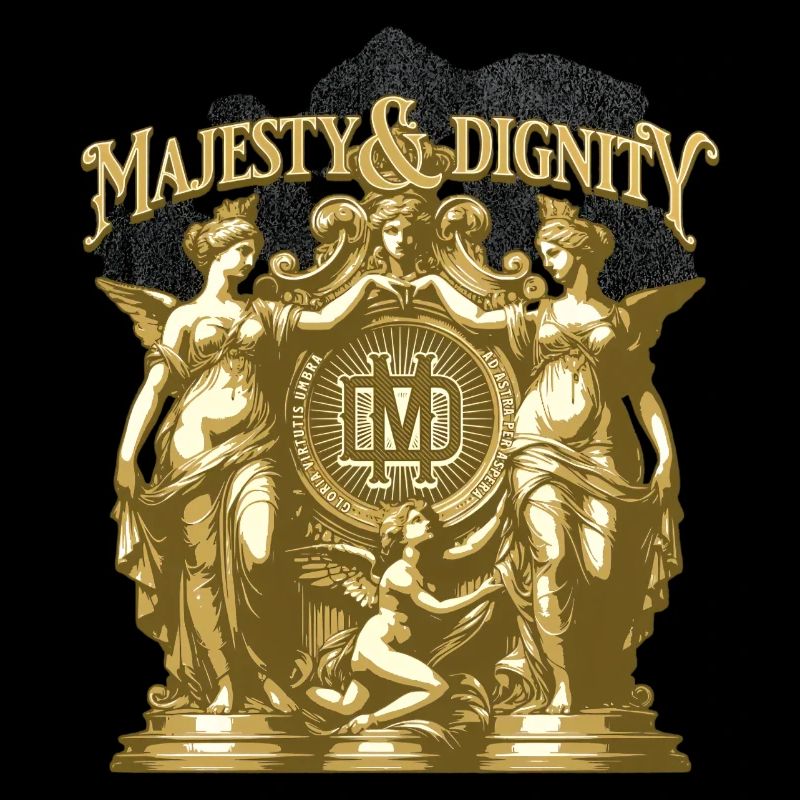 Majesty & Dignity Gold Crest