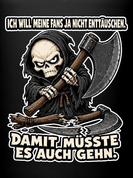 Mit der Axt geht’s auch