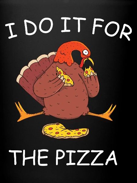 Pizza à la dinde Thanksgiving