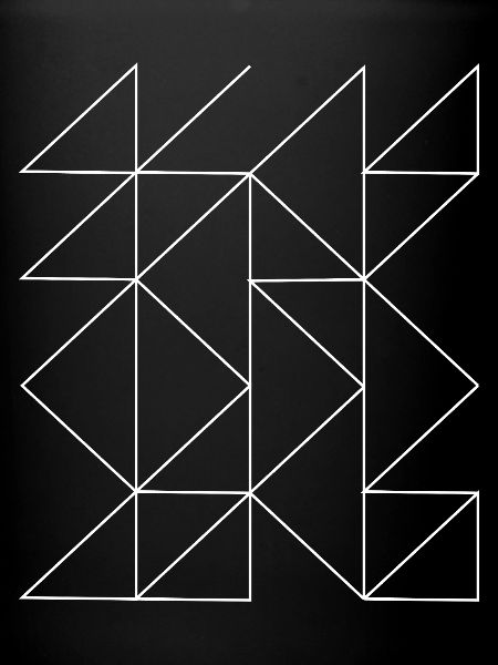 Linienmosaikgeometrie