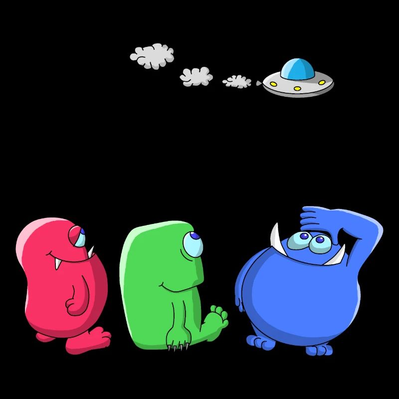 Alien - petits mâles verts