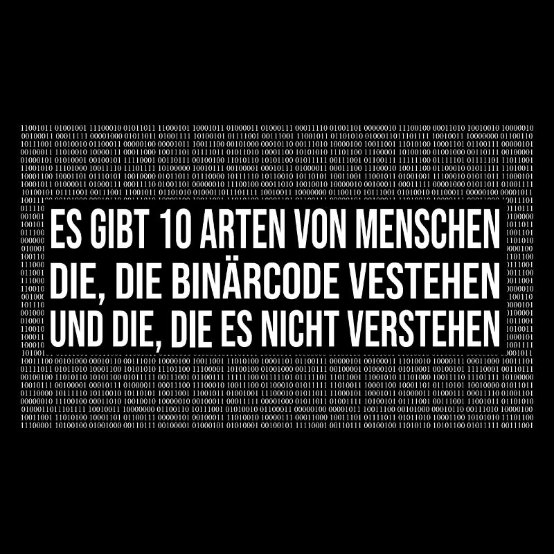 Informatiker binär Informatik Student Entwickler