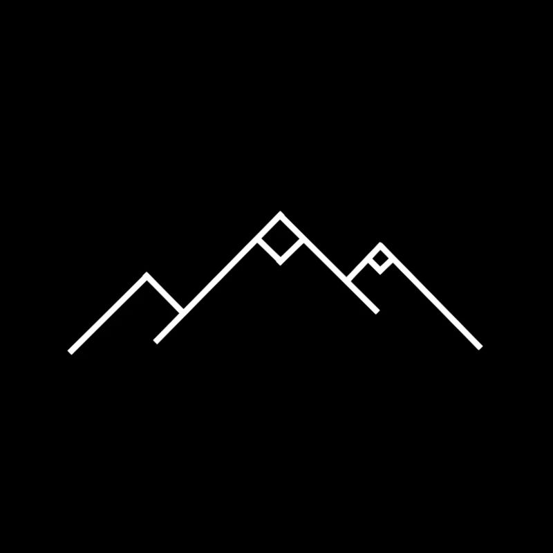 snowy mountains.