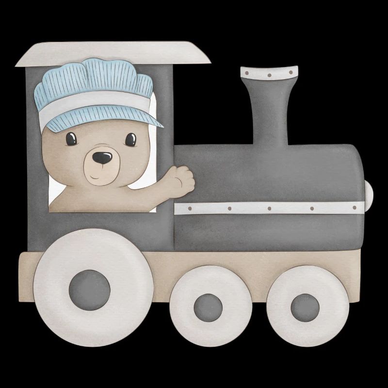 ours mignon dans le train