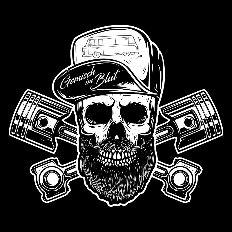 IFA Barkas B1000 Low - Mechanic Skull