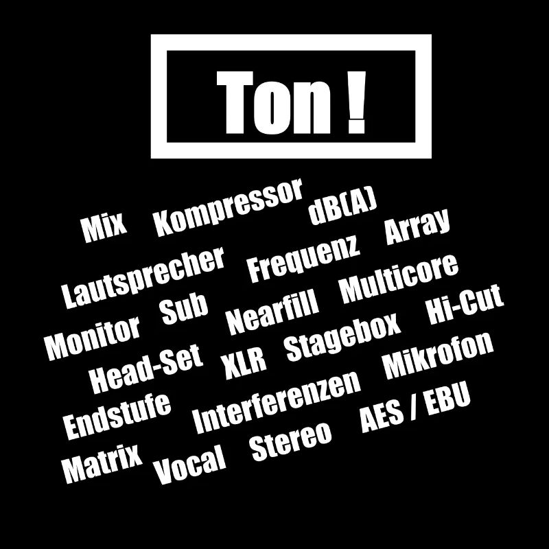 Tontechniker Wortschatz