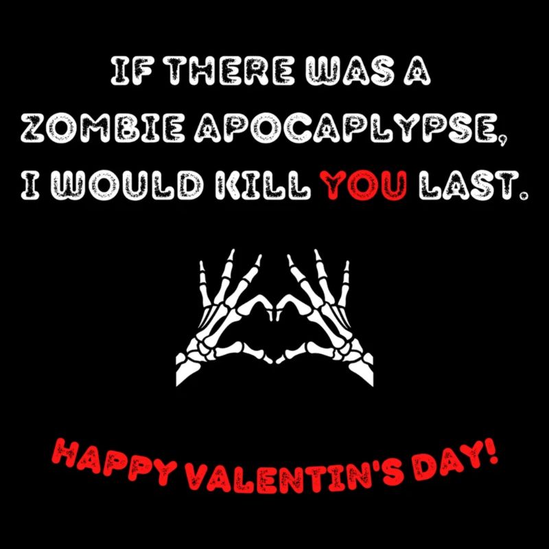 Valentinstag Zombie Design!