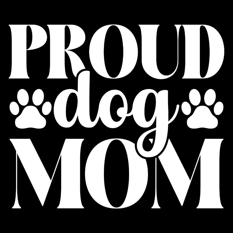 Maman fière de chien