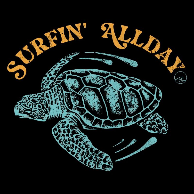 Surfin Allday Turtle