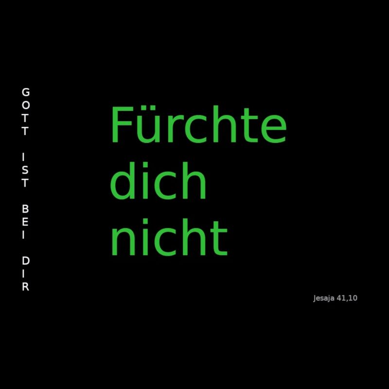 Fürchte dich nicht