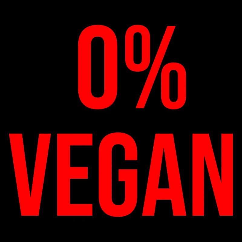 0 pour cent végétalien