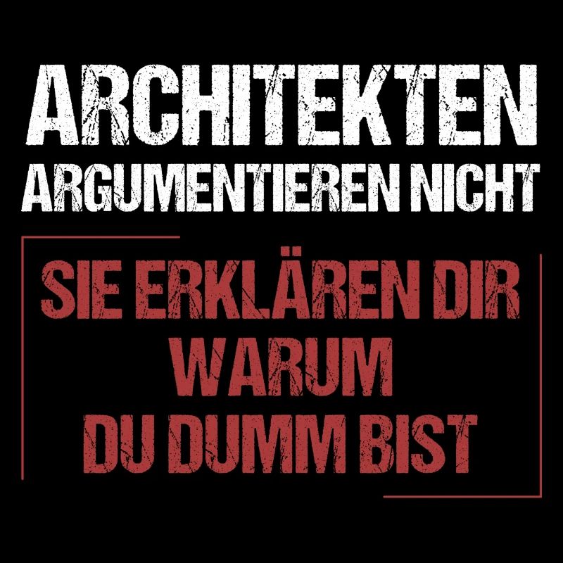 Architects don't argue
