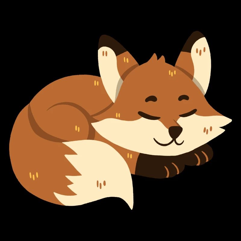 Le renard dort