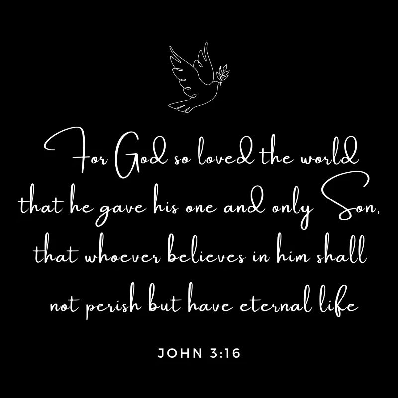 John 3:16 - Bible New Testament