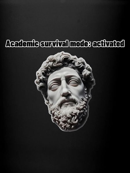 Academic survival mode: activated