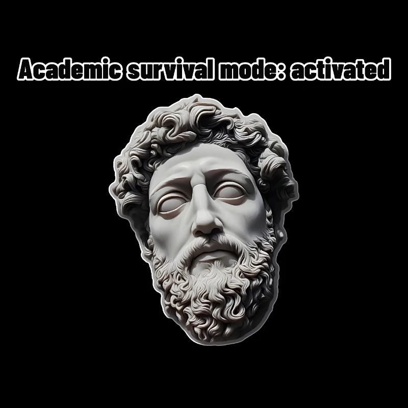 Academic survival mode: activated