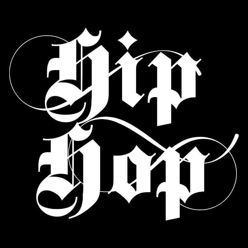 Gothic HipHop Musik Logo.