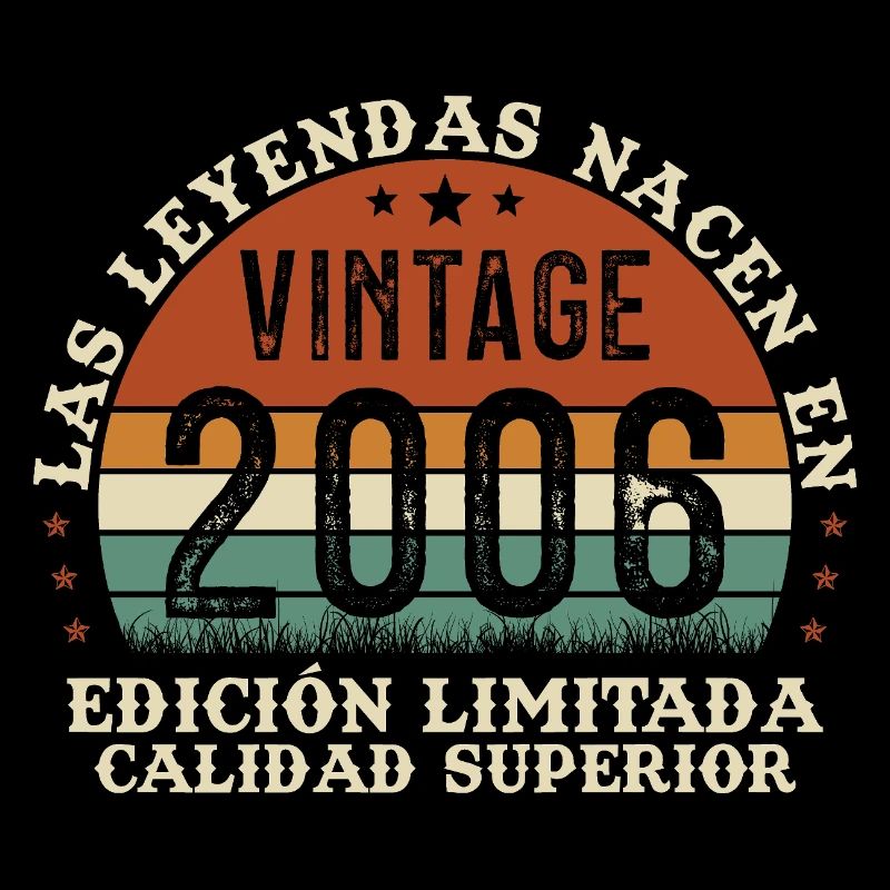 Original 2006 Vintage Rétro Cadeau d’anniversaire