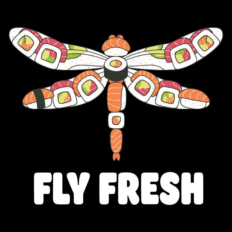 Sushi Dragonfly Fly Fresh