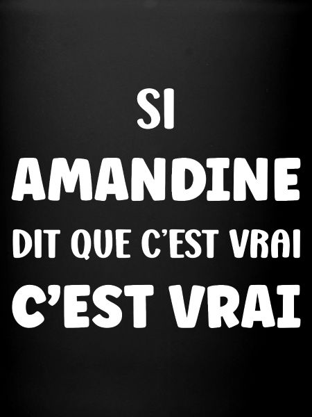 Amanda says it's true
