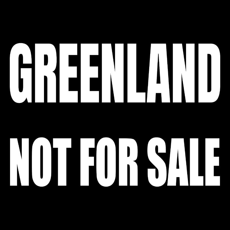 Groenland Non à vendre