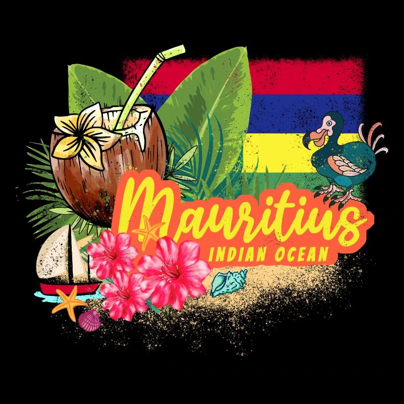 Mauritius Retro Indischer Ozean Dodo Souvenir