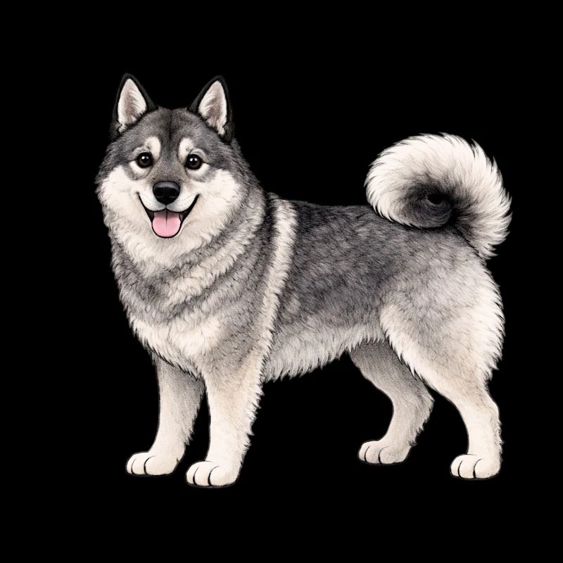 Friendly Norsk Elghund