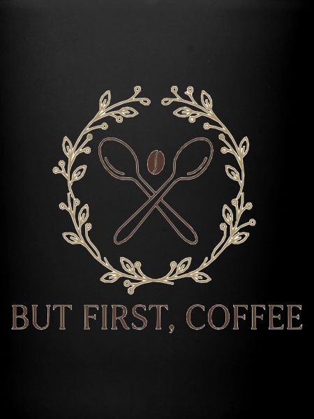 Zuerst Kaffee Emblem