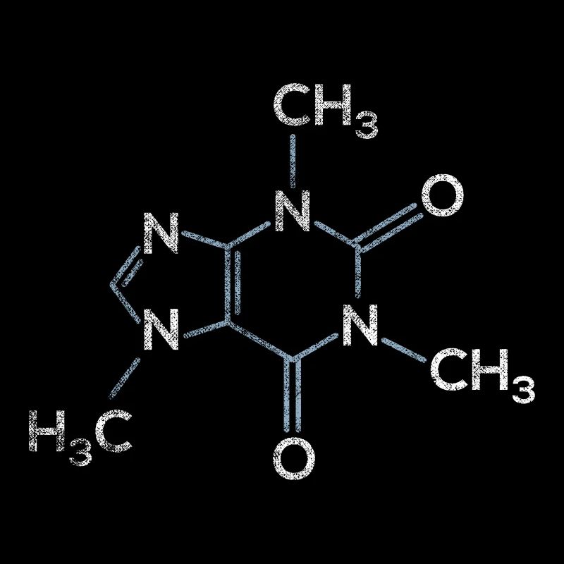 Cadeau de molécule de caféine