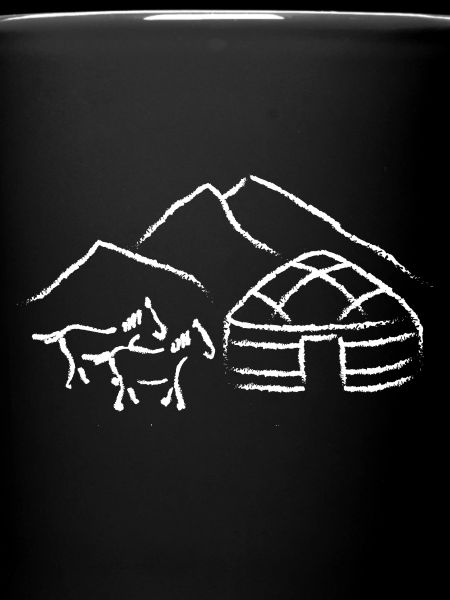Yurt design white